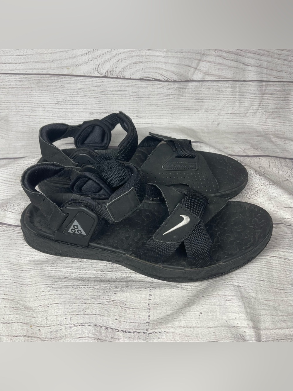 Nike ACG Men’s 11 Air Deschutz Black Sandals